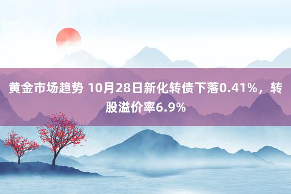 黄金市场趋势 10月28日新化转债下落0.41%，转股溢价率6.9%