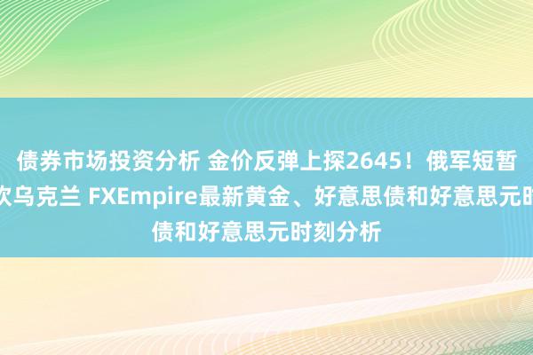 债券市场投资分析 金价反弹上探2645！俄军短暂快速鼓吹乌克兰 FXEmpire最新黄金、好意思债和好意思元时刻分析