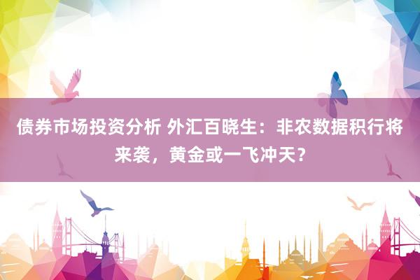 债券市场投资分析 外汇百晓生：非农数据积行将来袭，黄金或一飞冲天？