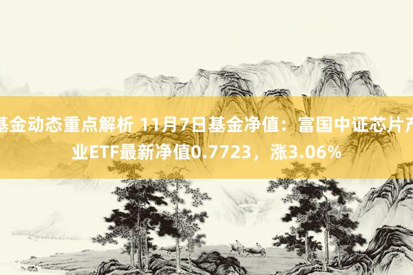 基金动态重点解析 11月7日基金净值：富国中证芯片产业ETF最新净值0.7723，涨3.06%