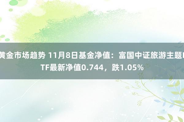 黄金市场趋势 11月8日基金净值：富国中证旅游主题ETF最新净值0.744，跌1.05%