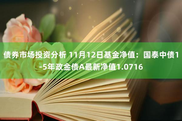 债券市场投资分析 11月12日基金净值：国泰中债1-5年政金债A最新净值1.0716